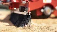Leaves behind an even, professional finish that enhances field aesthetics.