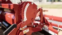 DRDG Ballpark Groomer & Renovator Adjustable leveling bar can be set at a certain depth or can be free to float.