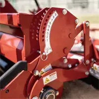 DRDG Ballpark Groomer & Renovator Adjustable leveling bar can be set at a certain depth or can be free to float.
