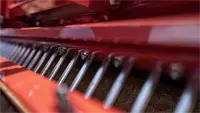 DRDG Ballpark Groomer & Renovator Spike Bar penetrates deep into the ground to loosen and mix materials helping to dry dirt and mix in new materials.
