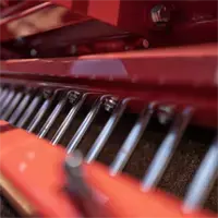 DRDG Ballpark Groomer & Renovator Spike Bar penetrates deep into the ground to loosen and mix materials helping to dry dirt and mix in new materials.