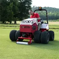 The Sod Cutter for the Ventrac cuts evenly and completely for precise sod removal.