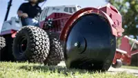 ED202 Edger Features a 20 inch steel blade with optional blower and up to three weights.