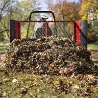 EF300 Leaf Plow The Leaf Plow’s durable steel frame and rubber edge allow operators to tackle dense or wet leaves while maintaining turf integrity.