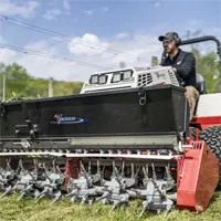 Reseed while aerating
