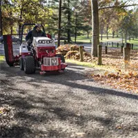 KA160 Blower Precise Hydraulic control over the blower chute and where to direct the leaves.