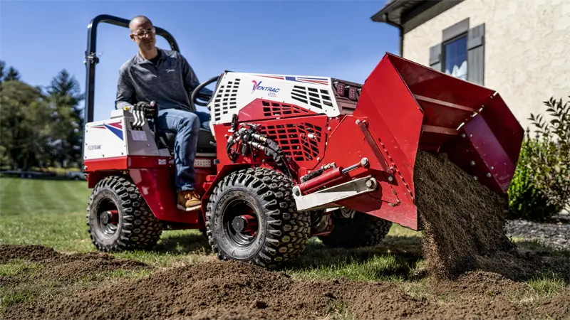 Add bucket extensions to carry more mulch, soil, or sand per pass, increasing productivity and reducing refill trips.