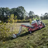 Maximum Effiency Cut next to Rention Ponds and hard to reach areas.