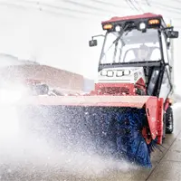 Clean Sweep Clear snow down to concrete
