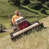 Maintain Defensible Space Create fire barrier in hard to reach areas with the Ventrac Tough Cut