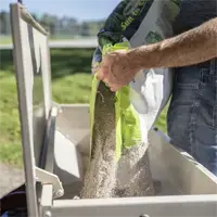 EG520 Primary Seeder With a 5 cubic foot hopper capacity, the EG520 holds a generous amount of grass seed so you can complete more job without frequent refills.