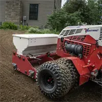EG520 Primary Seeder The seed funnels in the EG520 meter seed precisely, reducing over-seeding and ensuring uniform establishment of turf.