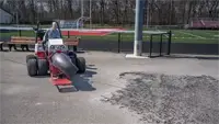 ET202 Turbine Blower Keep athletic facilities spotless — the Turbine Blower clears leaves, dirt, and debris from school stadiums quickly and efficiently.