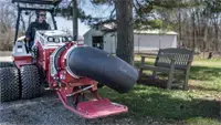 ET202 Turbine Blower The durable front bumper protects the nozzle, letting you work close to obstacles without damaging the blower.