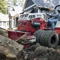 HE482 Power Bucket Move heavy rocks, logs, or other large materials efficiently with the Power Bucket’s durable steel construction and full hydraulic lift.
