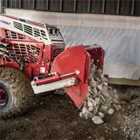 HE482 Power Bucket The Power Bucket efficiently dumps large coarse rock to create a solid foundation base for construction or landscaping projects.