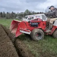 HE482 Power Bucket Backfill trenches, holes, or grading areas with precision, saving time and effort by eliminating the need to fill by hand.