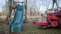 KA160 Power Blower The KA160 Power Blower easily fits under slides and into tight playground spaces, keeping surfaces clean and safe for kids.