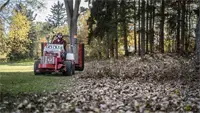 KA160 Power Blower Clear leaves from your yard efficiently by blowing them to the wood line, leaving lawns tidy with minimal effort.