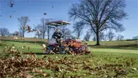 KA160 Power Blower Keep golf course fairways and greens pristine by removing leaves and light debris without disturbing turf.