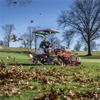 KA160 Power Blower Keep golf course fairways and greens pristine by removing leaves and light debris without disturbing turf.