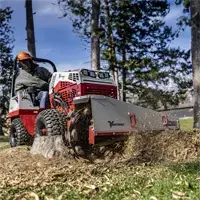 KC220 Stump Grinder Enhance park aesthetics and safety by efficiently removing stumps from public recreational areas.