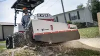 KC220 Stump Grinder Easily remove unsightly stumps from residential yards, restoring the landscape for new planting or lawn expansion.