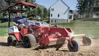 KG540 Power Rake Level uneven ground quickly and consistently, saving hours of manual raking when preparing lawns.