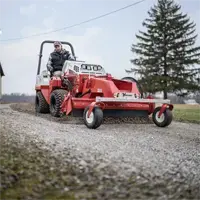 KG540 Power Rake Bring old gravel back to the surface and normalize the driveway finish using the reversible drum and hydraulic angle adjustment.