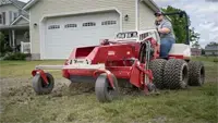 KG540 Power Rake Remove weeds and unwanted vegetation from gravel by raking and refining surface, restoring driveway appearance.