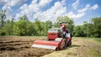 KL480 Tiller Preparing a new garden plot becomes effortless with the KL480 Tiller, as it breaks up compacted soil and incorporates organic matter for improved plant growth.