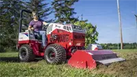 KL480 Tiller Offer an extra spring service for clients by prepping vegetable gardens with the KL480 Tiller, turning over soil efficiently to create the perfect planting bed.