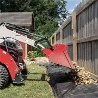 KM500 Loader Efficiently move soil, gravel, and mulch with the KM500 Loader’s Standard Bucket, streamlining landscaping projects and reducing manual labor.