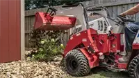 KM500 Loader Transport materials with confidence across sensitive turf areas with the KM500 Loader’s turf-friendly design and dual-wheel compatibility.
