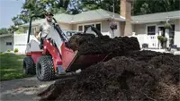 KM500 Loader Compact design meets reliable lifting power for everyday landscaping equipment needs.