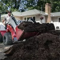 KM500 Loader Compact design meets reliable lifting power for everyday landscaping equipment needs.