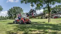 KM300 Log Grapple Move large logs across properties with ease — the Log Grapple gives operators full control and stability, even on uneven ground.