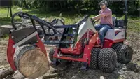 KM300 Log Grapple With its strong clamping action, the Log Grapple securely grips uneven logs and tree sections, making transport safer and more efficient.