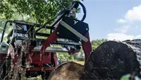 KM300 Log Grapple Built for forestry and land clearing, the Log Grapple allows professionals to haul and position downed timber without the need for multiple machines.