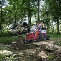 KM100 Rock Bucket w/ Grapple With powerful clamping force, the Rock Bucket with Grapple makes clearing woods fast and efficient for commercial operators and property maintenance crews.