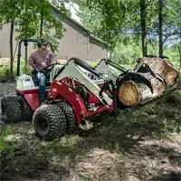 KM100 Rock Bucket w/ Grapple Tackle log clearing jobs efficiently with the Rock Bucket with Grapple, built to securely clamp down on heavy, irregular loads.
