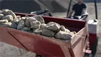 KM500 Loader Built for tough jobs, the Standard Bucket provides the strength and control needed to lift and move heavy rock with ease.