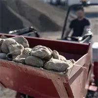 KM500 Loader Built for tough jobs, the Standard Bucket provides the strength and control needed to lift and move heavy rock with ease.