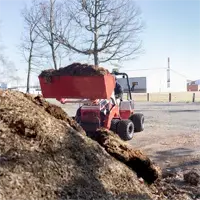 KM660 Light Material Bucket Landscapers benefit from the Light Material Bucket’s ability to move lightweight bulk materials like mulch, wood chips, or sawdust with ease.