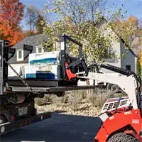 KM410 Pallet Forks Stack, load, and relocate pallets effortlessly with the KM410 — the once-tool solution for contractors working in landscaping, horticulture, and material yards.