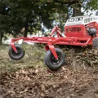 KR Landscape Rake The Landscape Rake’s durable tine design allows operators to work in tough soils, making it a valuable tool for construction site cleanup.