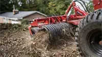 Pair the Landscape Rake with Ventrac’s slope capabilities to tackle uneven ground and contour work where other rakes can’t perform.