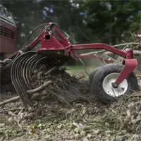 KR Landscape Rake Quickly clear sticks, rocks, and other debris from yards and commercial sites with the Landscape Rake, delivering clean, leveled surfaces ready for planting or turf installation.