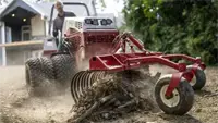 KR Landscape Rake The Landscape Rake clears debris like sticks, roots, and rocks while leaving a smooth finish, helping contractors deliver professional-quality lawns.