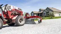 KR Landscape Rake Restore and maintain gravel driveways effortlessly — the Ventrac Landscape Rake levels loose stone, fills low spots, and ensures a smooth, professional finish.